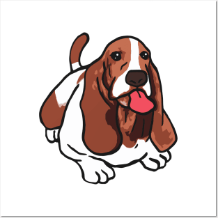 Basset Hound Dog Posters and Art